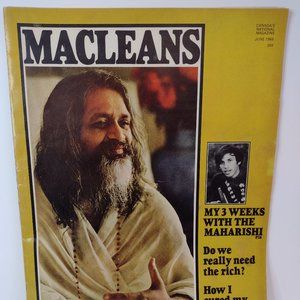 The Beatles, The Maharishi and Me - Macleans Magazine June 1968